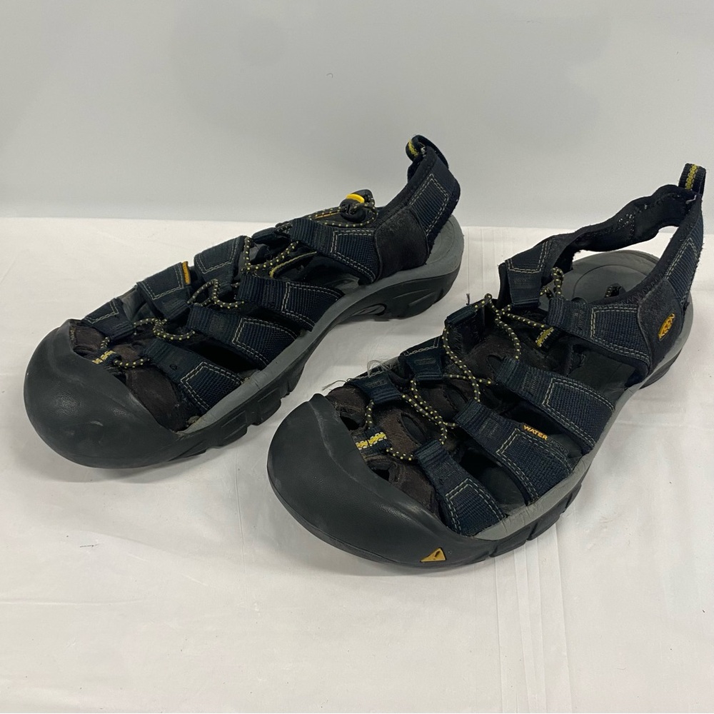Keen Black and Yellow Outdoor Hiking Sandals